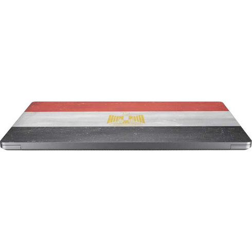 Egypt Flag Distressed Universal Laptop 12in (9.8 x 6.8in) Skin